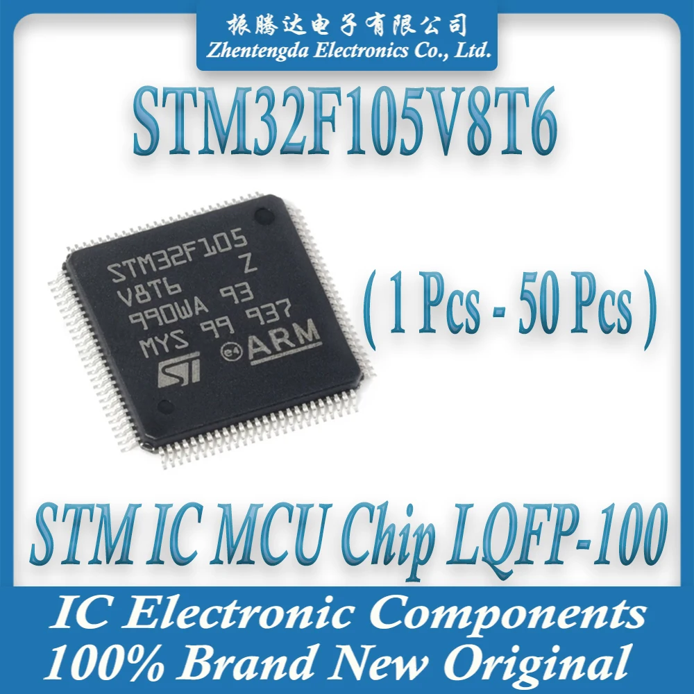 STM32F105V8T6 STM32F105V8 STM32F105V STM32F105 STM32F STM32 STM IC MCU Chip LQFP-100
