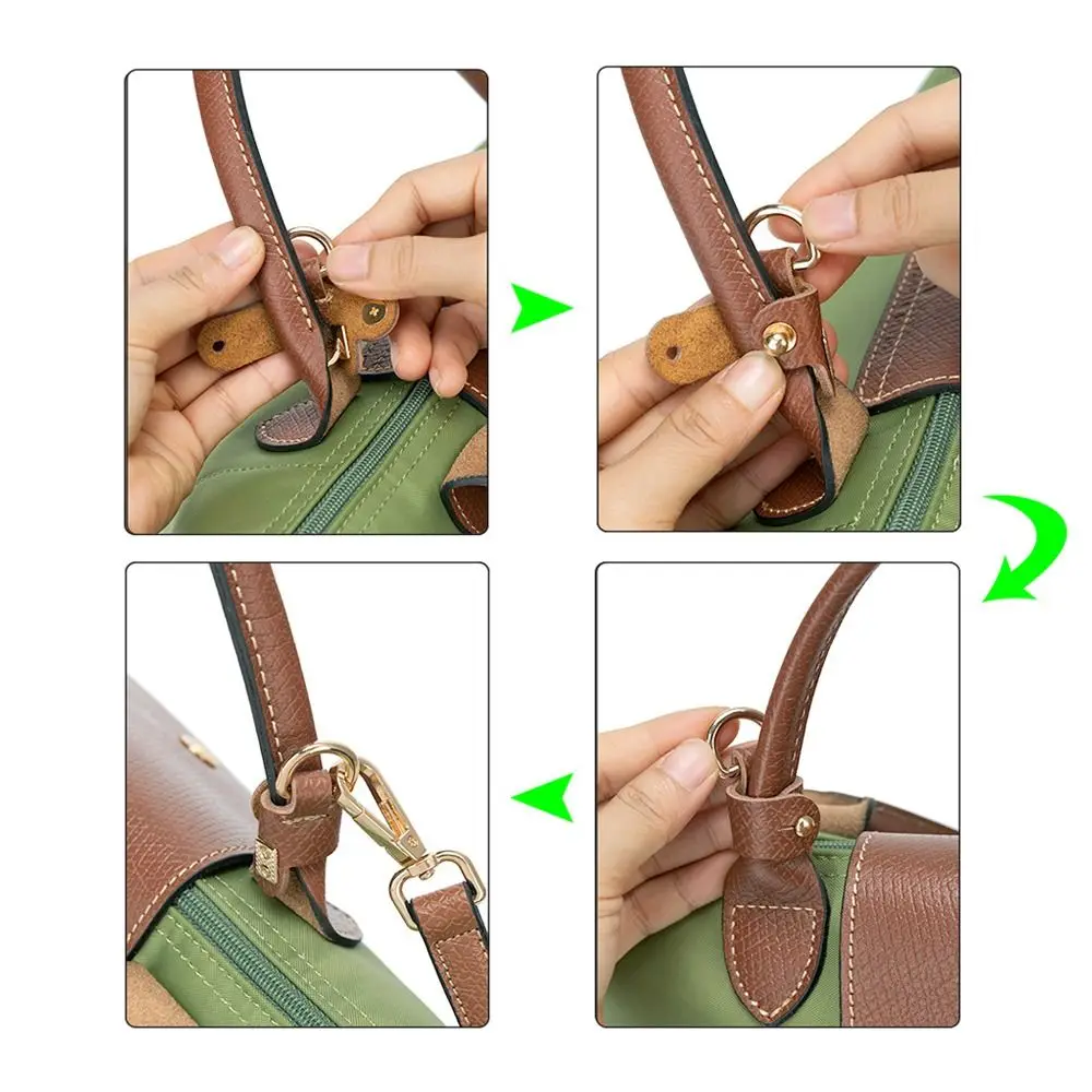 Аксессуары-трансформеры для сумок Longchamp миниатюрные ремни из натуральной кожи