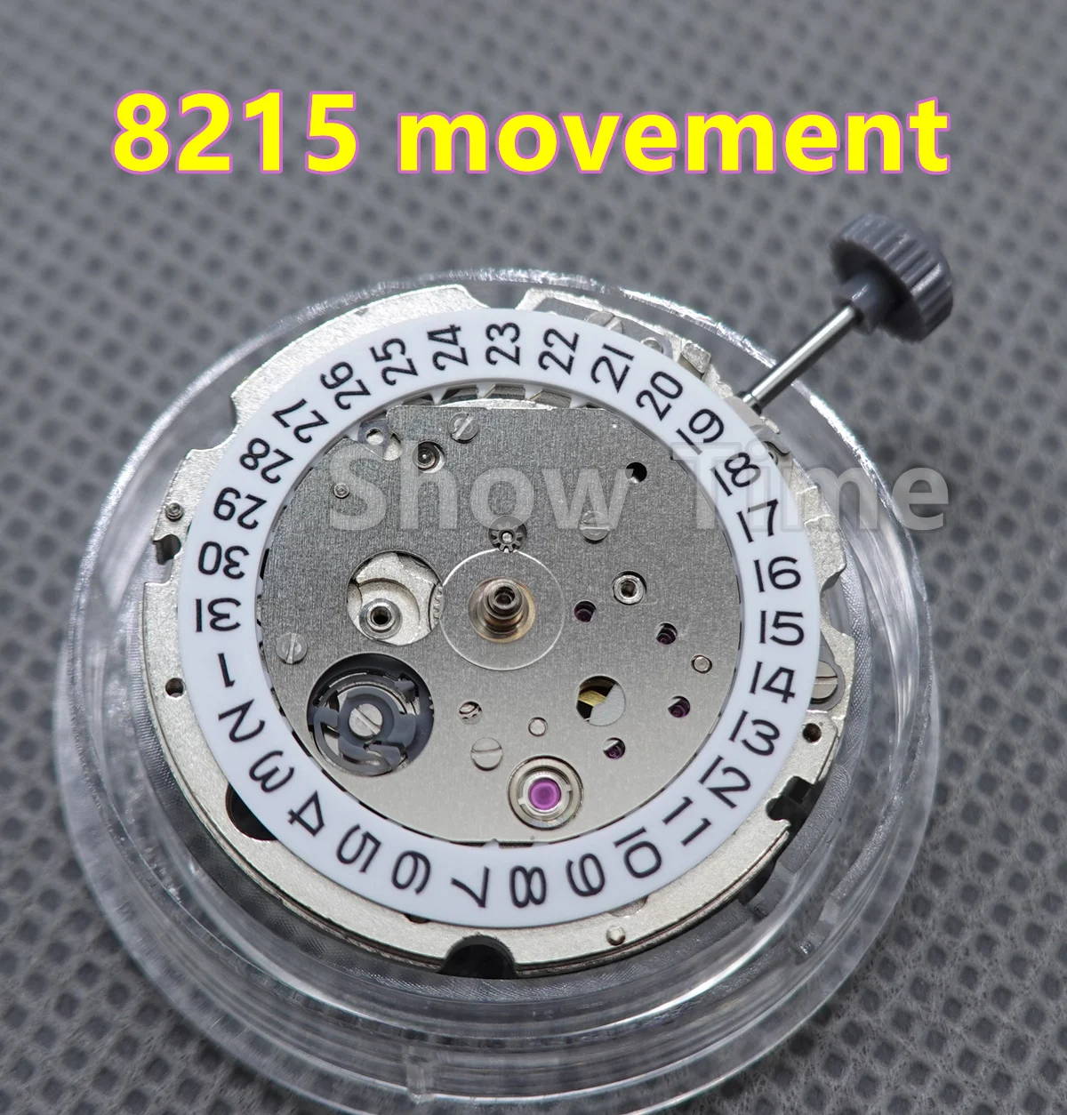 

Japan Miyota 8215 movement 21 jewels automatic mechanical date movement mens watch movements