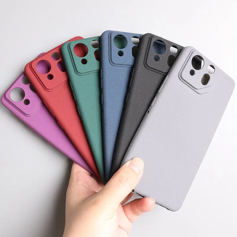 Фото Тонкий силиконовый чехол Slim Sandstone для Asus Zenfone 11 12 Ultra 9z 10 9 ROG Phone 9 8 7 6 Pro, мягкий матовый, с эффектом матовой кожи, защитный чехол №2