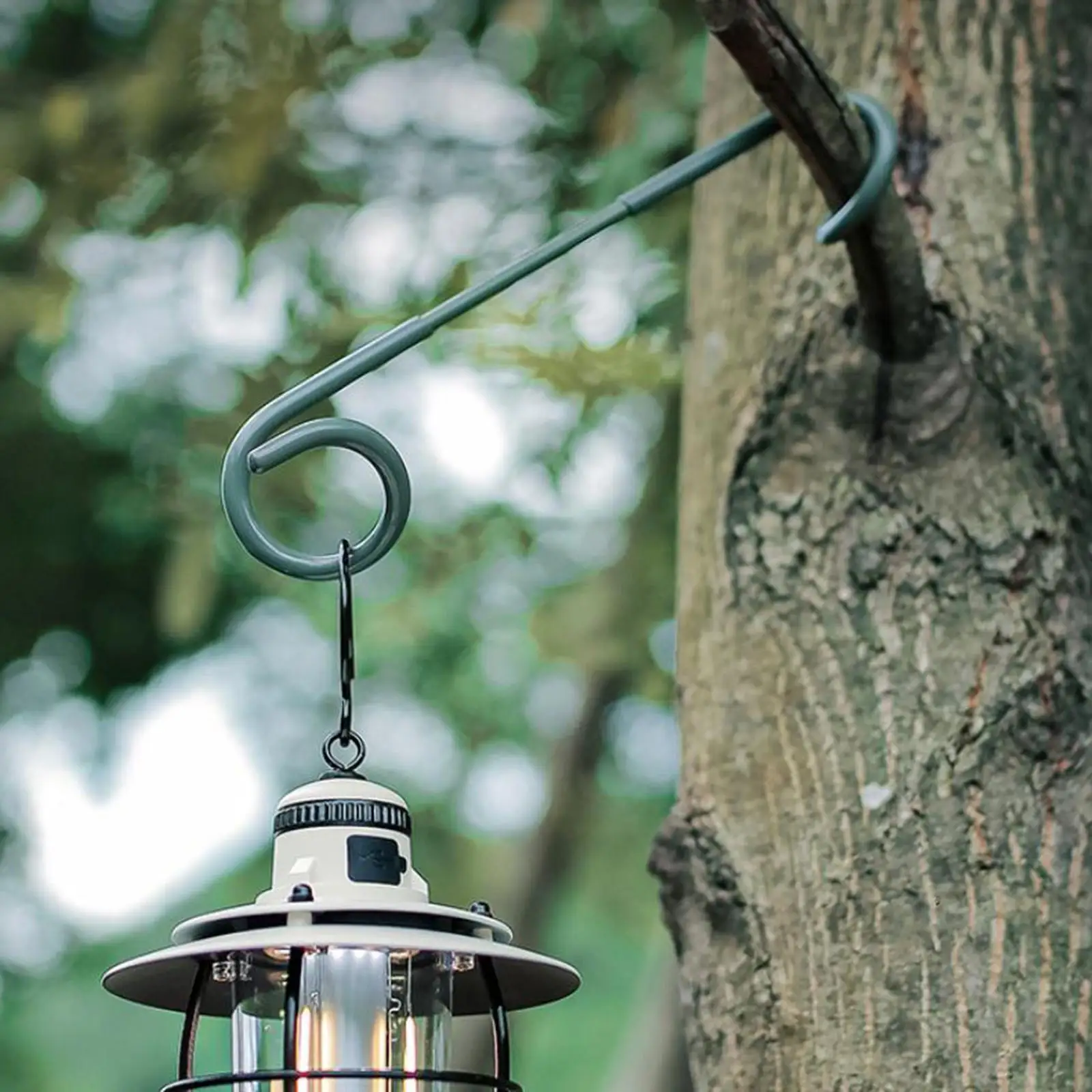 

Stainless Steel Light Stand Holder Hooks Portable Tent Pole Hunting Fishing 26-33mm Lantern Hanger Outdoor Camping Tent Tools