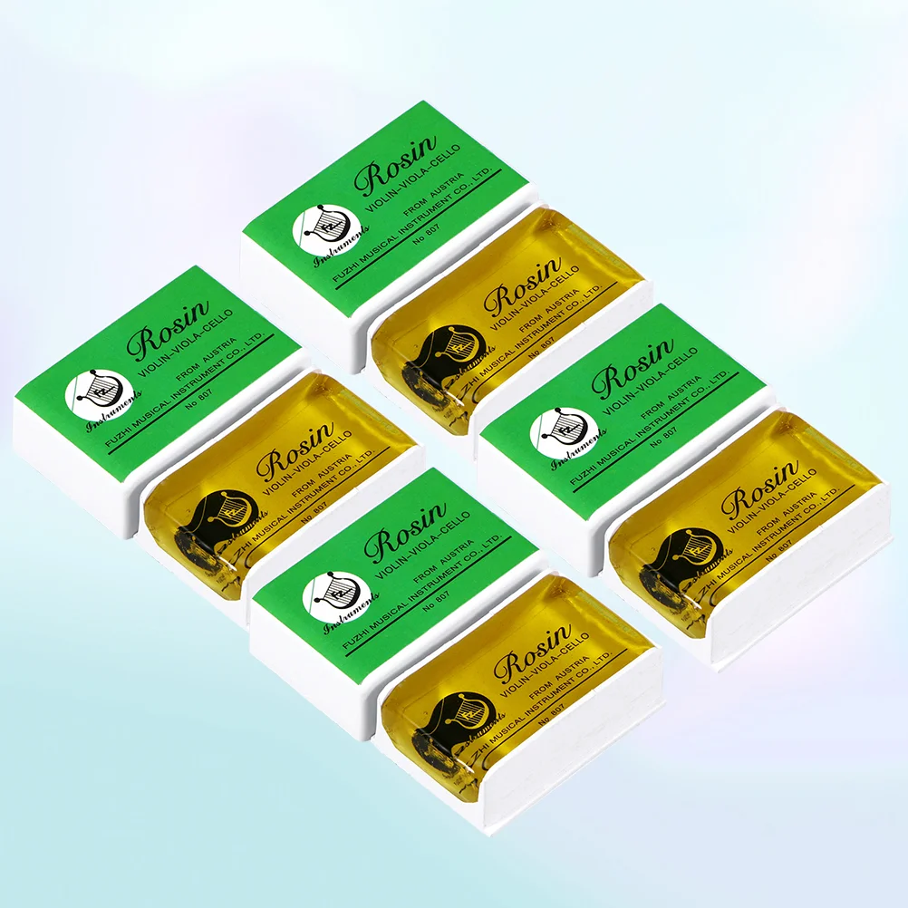 

8 pcs Rosin for String Instruments Stringed Instrument Accessories Violin Bow Resin Low Natural Rosin Viola Rosin