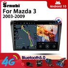 Srnubi Android 10 для Mazda 3 2003-2009 автомобильное радио мультимедиа 2 Din навигация плавающее окно Разделенный экран 4G головное устройство динамики