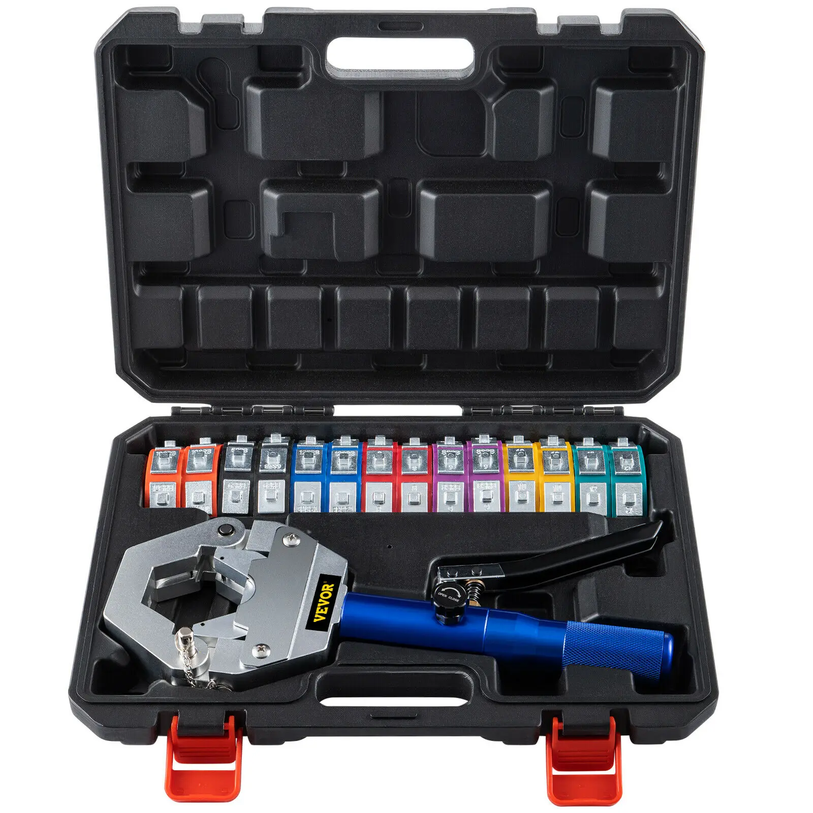 

Manual AC Hose Crimper Kit 71500 with 7Dies Hydraulic Hose Crimping Tool Hydraulic Press Auto Air Conditioning Repair Set