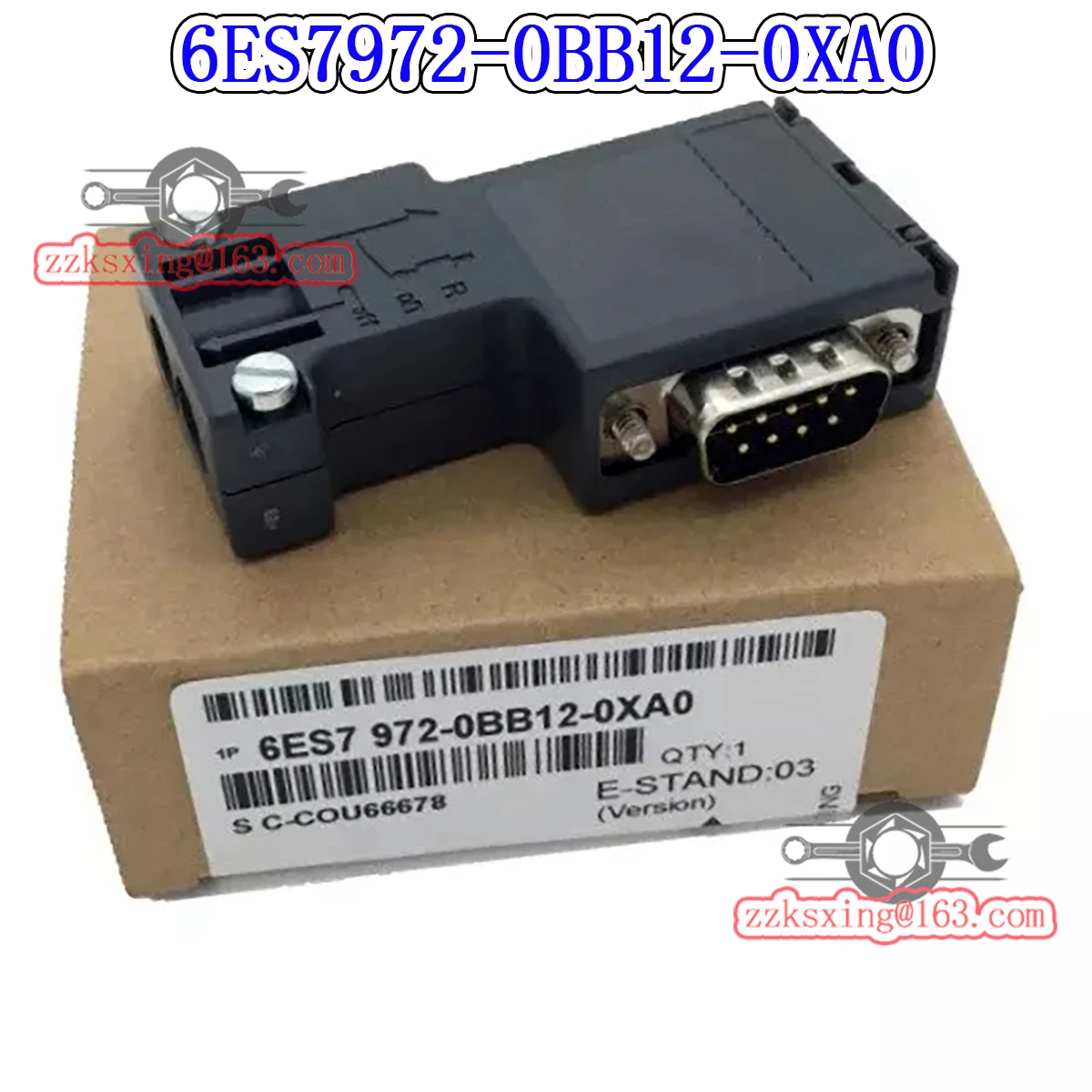 Новый 6ES7972-0BB12-0XA0 Оригинальный разъем DP