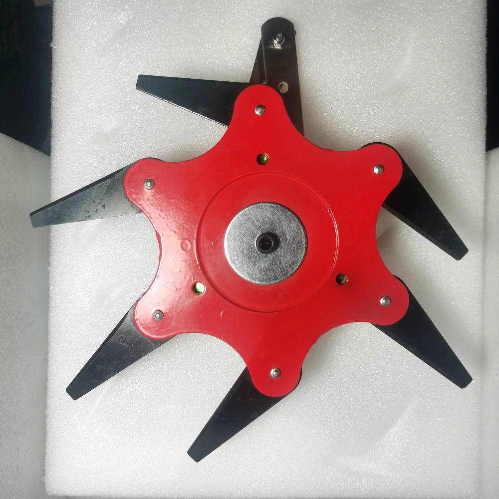 9240 бесщеточный двигатель 6 лезвий режущая головка триммер для травы щетка