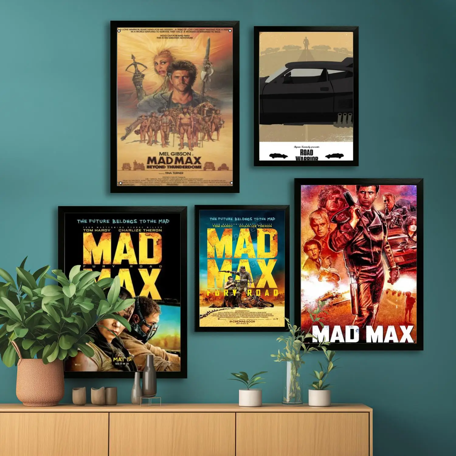 Безумно-макс фильм холст художественный постер и настенная художественная
