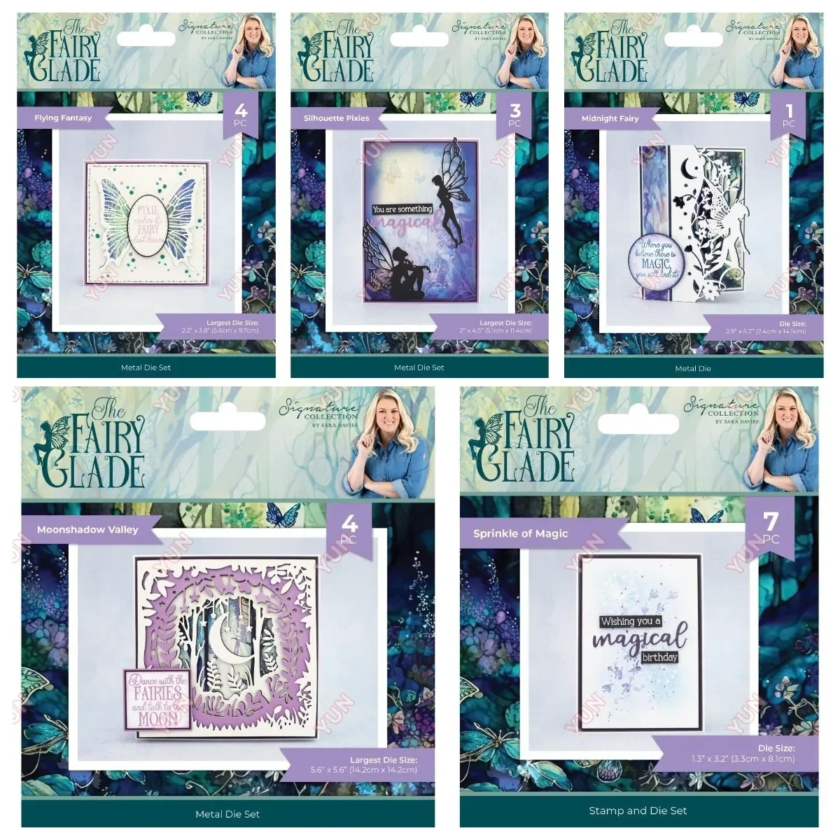 Новинка 2024 ремесленные штампы с изображением эльфа силуэт пикси полуночная фея