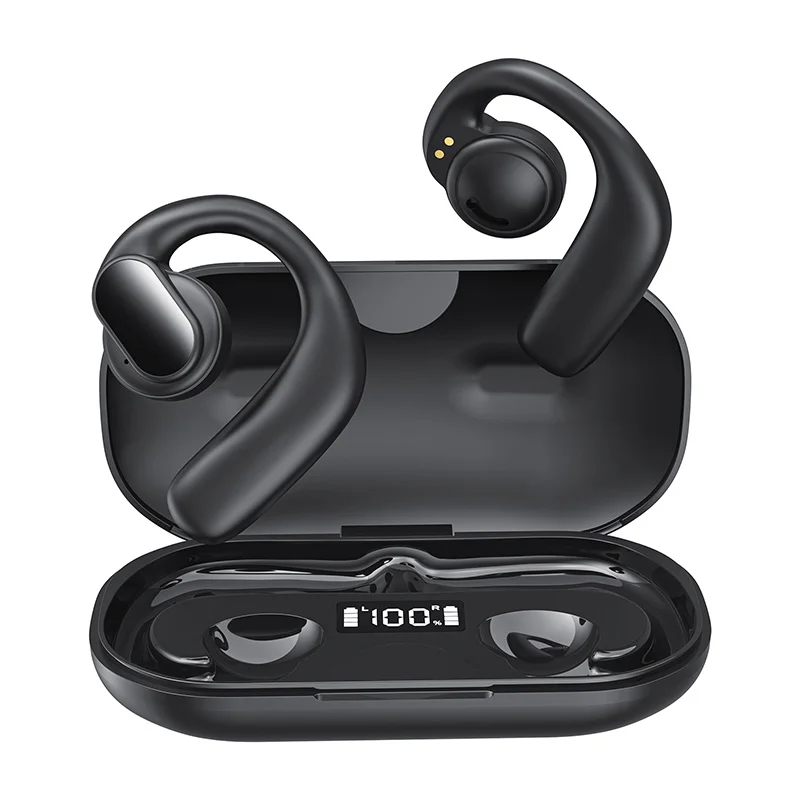 

New Air Conduction TWS Wireless Headphones 5.3 Bluetooth Headsets Sports Openbuds Earphones with Microphone Ear Hooks Earbuds