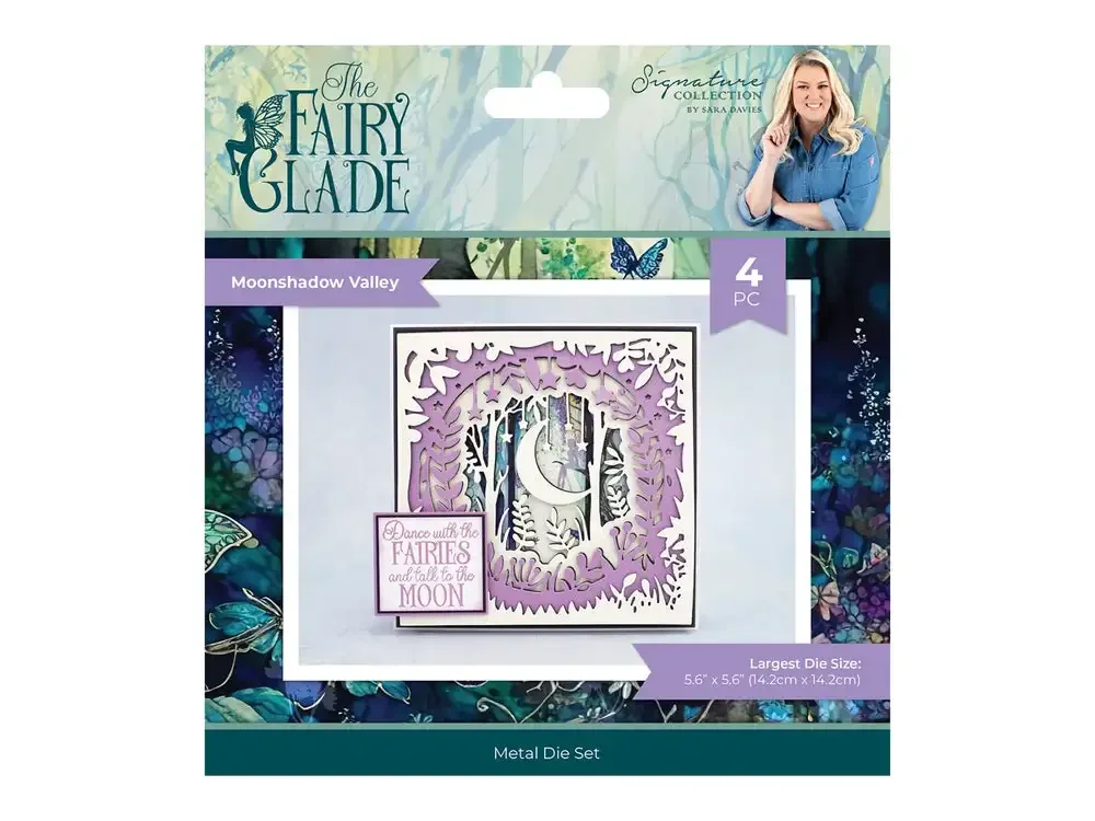 Moonshadow Fairy Glade Wildflowers Valley Flutter Fairies Металлические штампы Силиконовые Трафарет для