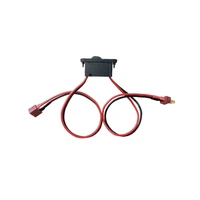 high current power toc switch plug with charging socket model aircraft switch for receiver esc lipo battery rc airplane
