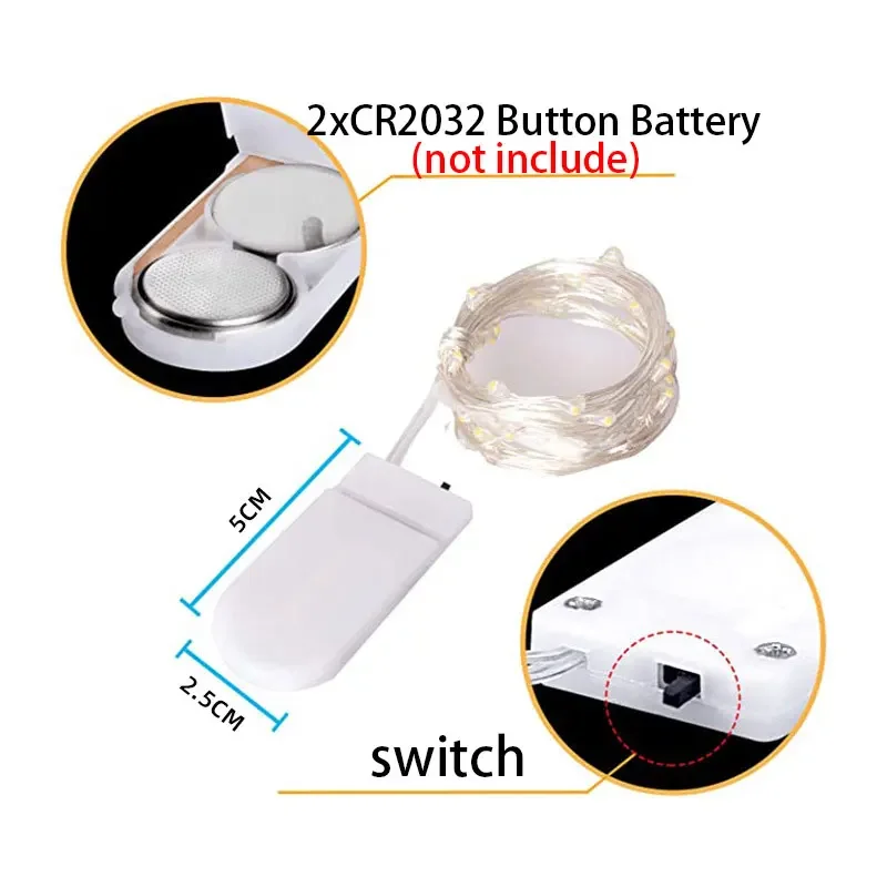 Рисунок 4 - Светодиодная гирлянда на батарейках