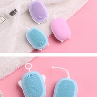 best selling new models in 2022 three color electric silica gel cleanser silica gel material clean face wash face cleanser
