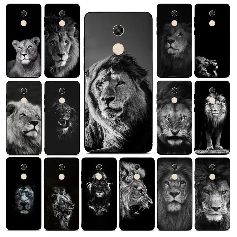 

MaiYaCa Animals The lion Phone Case for Redmi Note 8 7 9 4 6 pro max T X 5A 3 10 lite pro