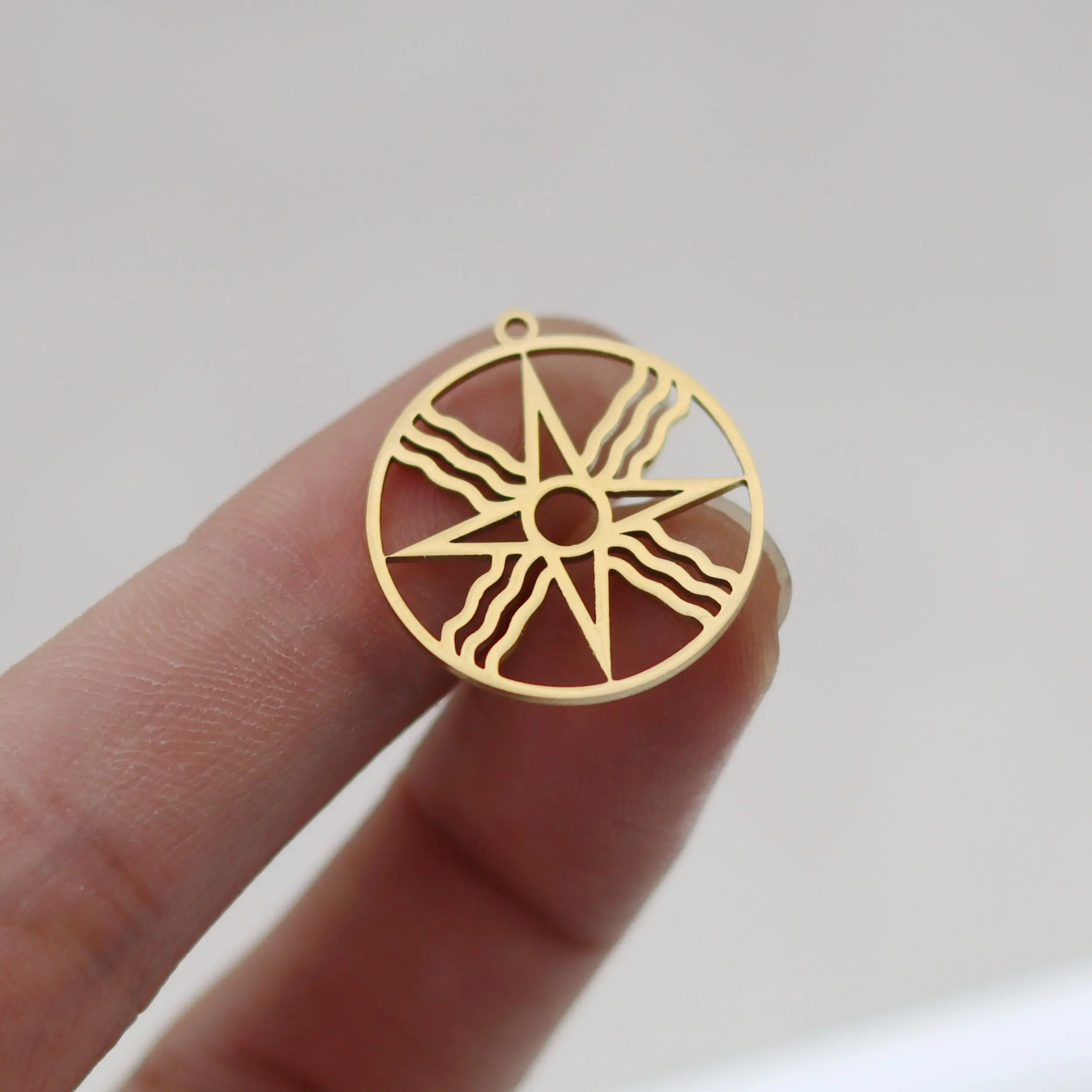 3 шт./лот подвески из нержавеющей стали со звездой Шамаши для изготовления