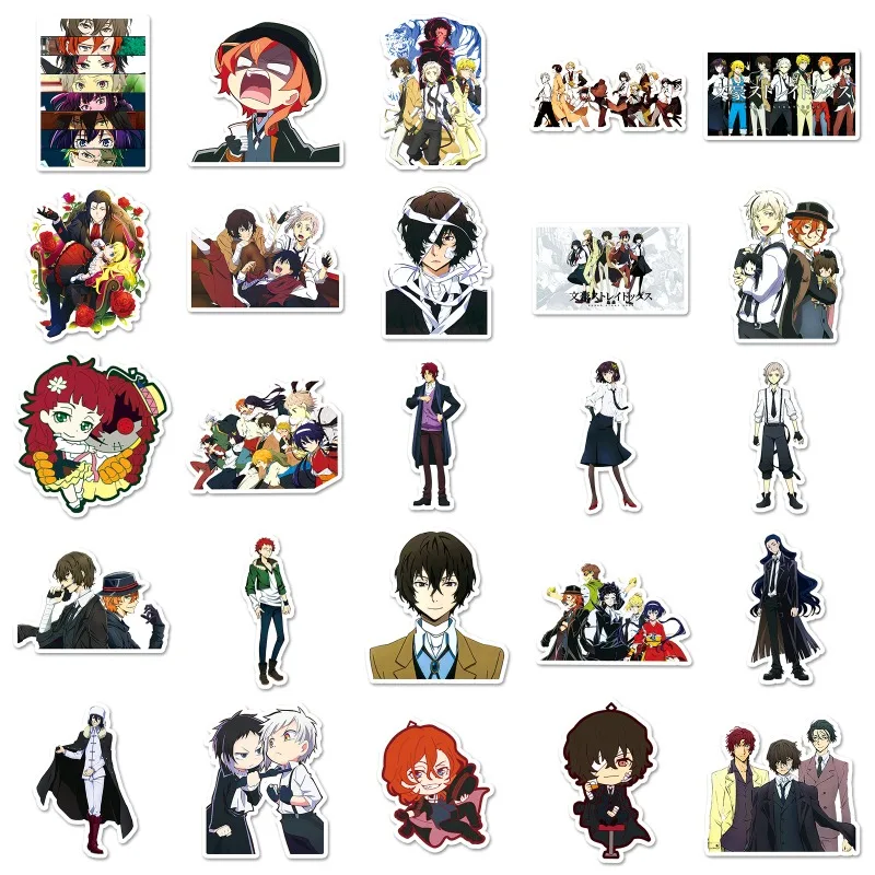 50/30/10 шт. Nakajima Atsushi Dazai Osamu Ryunosuke Akutagawa популярные аниме периферийные устройства