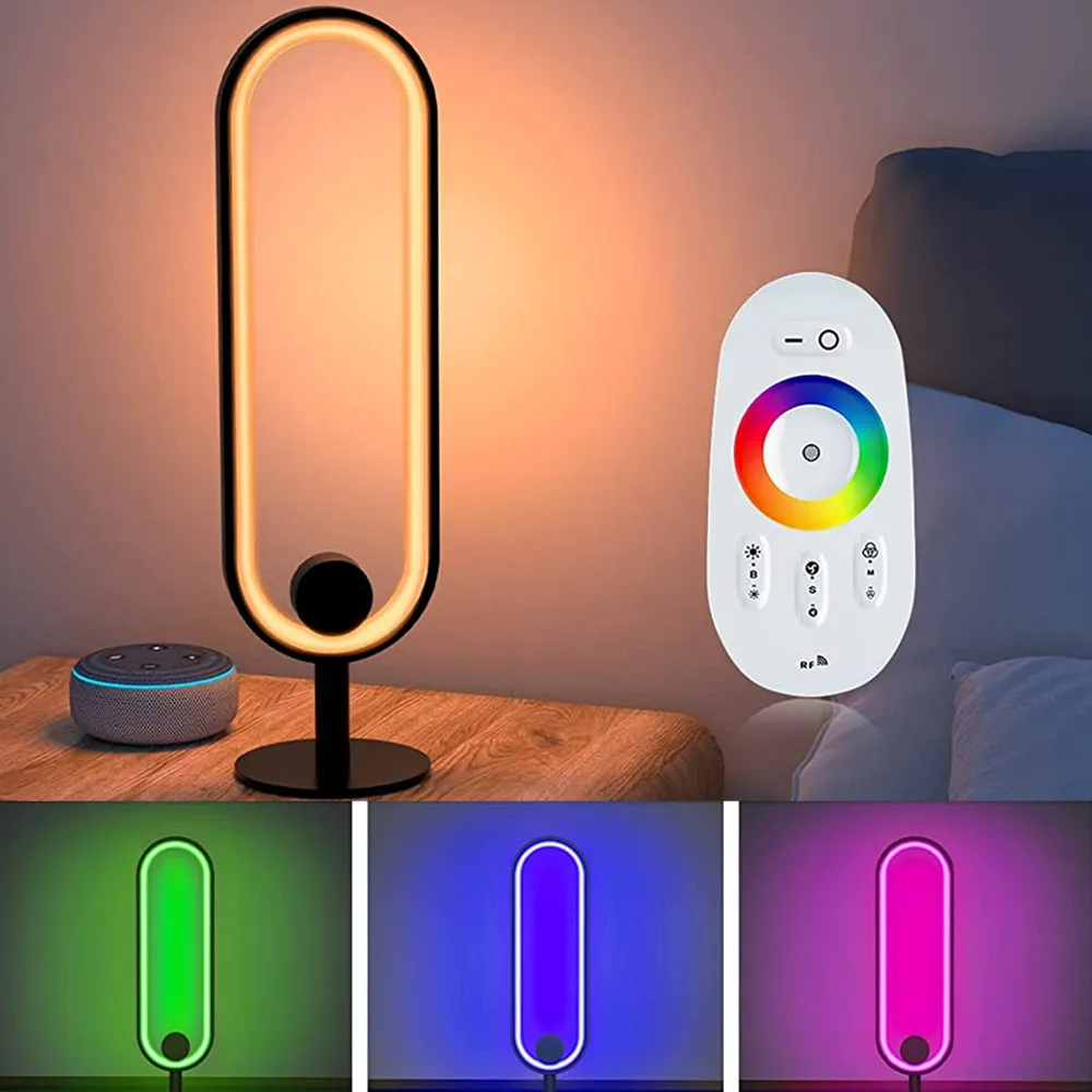 

Smart Tuya LED Night Lamp Works Alexa & Google Assistant Night Lights for Living Room/Bedroom/Gaming /Bedside Table Room Decor