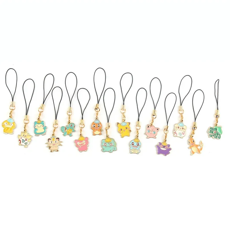 Catton Q версия покемона Пикачу психоделическая веревочная Подвеска для детей