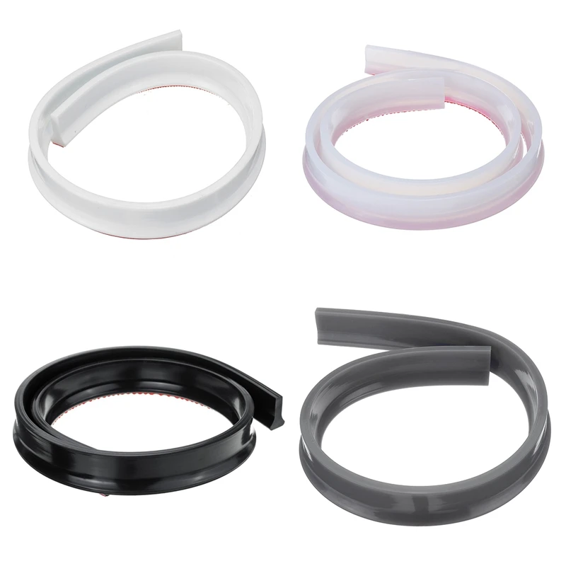 

Shower Threshold Water Dam Self-Adhesive Water Blocking Strip Shower Splash Guard For Bathtub Countertop