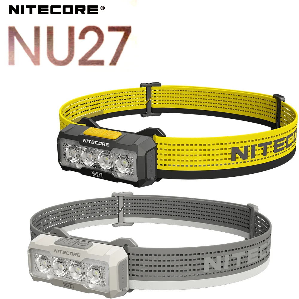 Налобный фонарь NITECORE NU27 с аккумулятором 600 лм