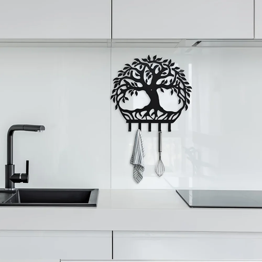 Настенный Крючок Для Ключей Древо Жизни Элегантный И Функциональный