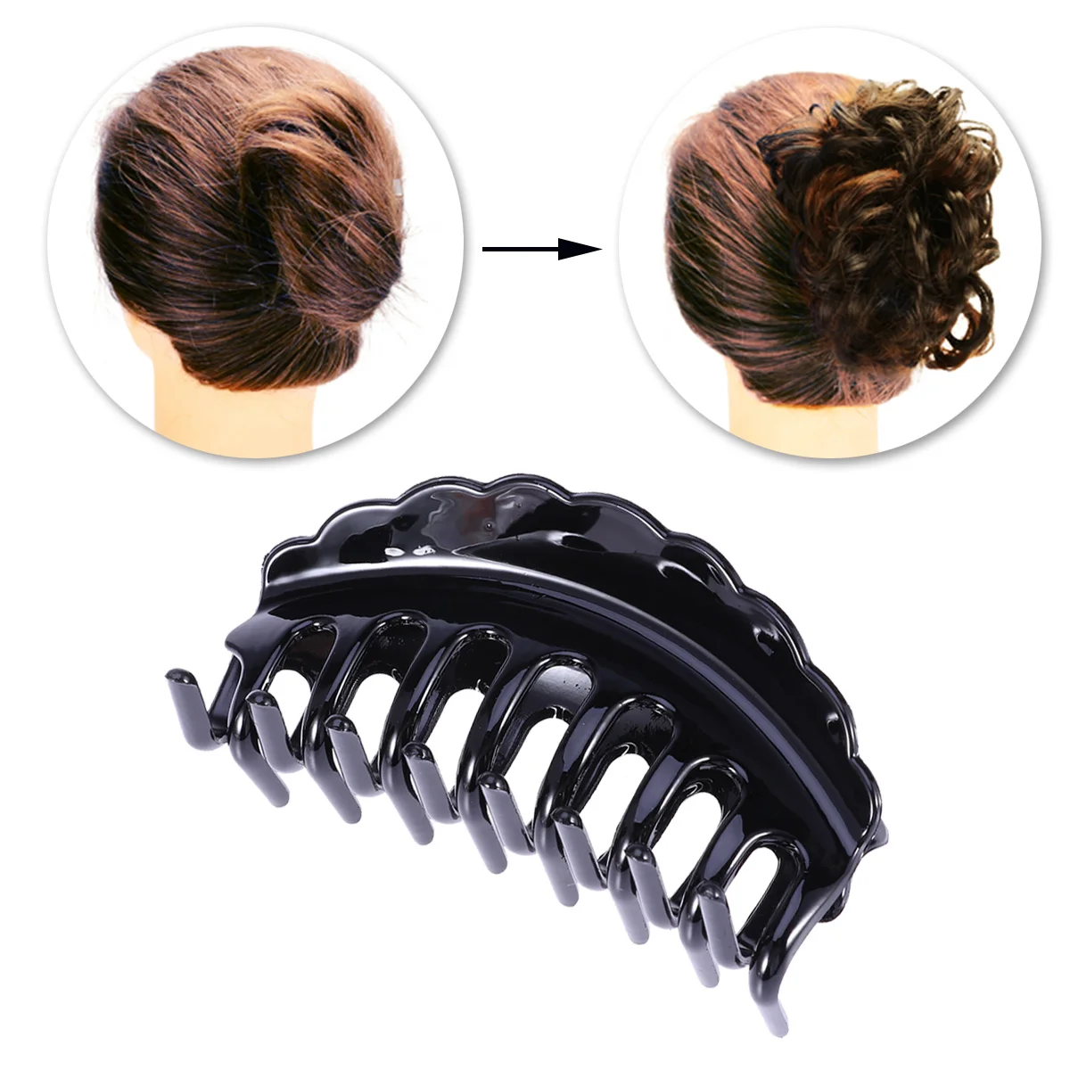 

Hair Claw Clip，claw Clamp Decorative Clips Women Womens Barrettes Issue Card Large