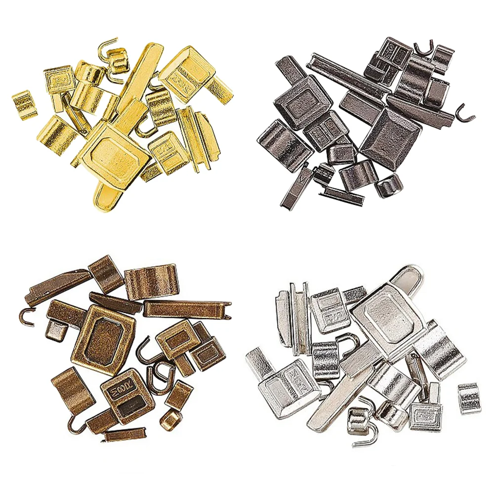 

Zipper Zippers Head Replacement Stop Bottom Kit Sliders Retainer Insertion Pin Sewing Jacket Stops Fixclothes Metal Slider