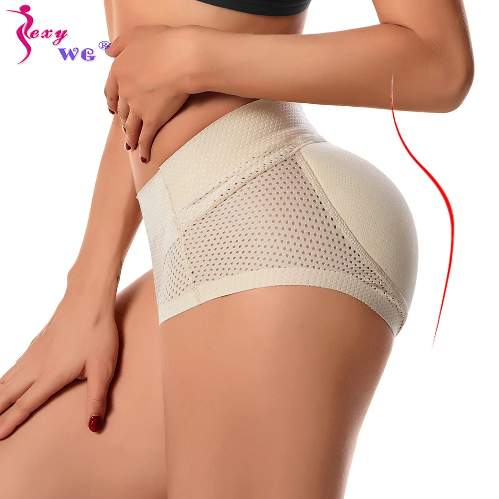 SEXYWG Body Shaper Butt Lifter Panties Women Hip Shapewear Seamless Fake Big Ass Booty Push Up Panties Hip Enhancer
