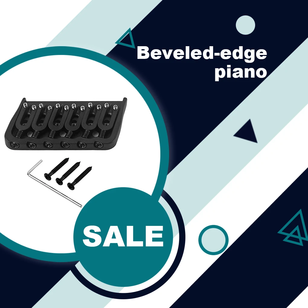 

6 нитей седла мост Набор твердый хвост двойной рулон Tailpiece инструменты