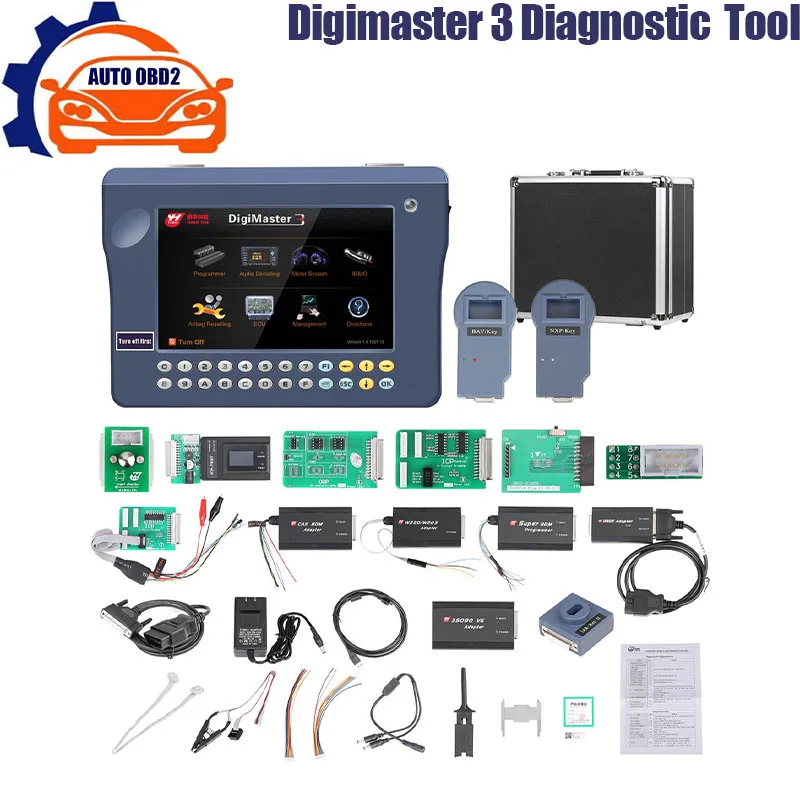 

Оригинальный диагностический программатор Yanhua Digimaster III, полная версия 980 токеров/без ограничения токов, поддержка онлайн обновления