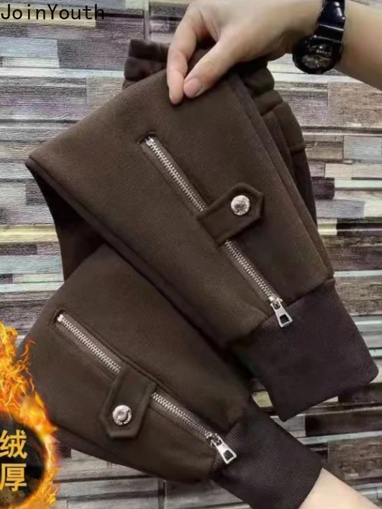 Толстые тренировочные штаны модные джоггеры Y2k для женщин уличная одежда