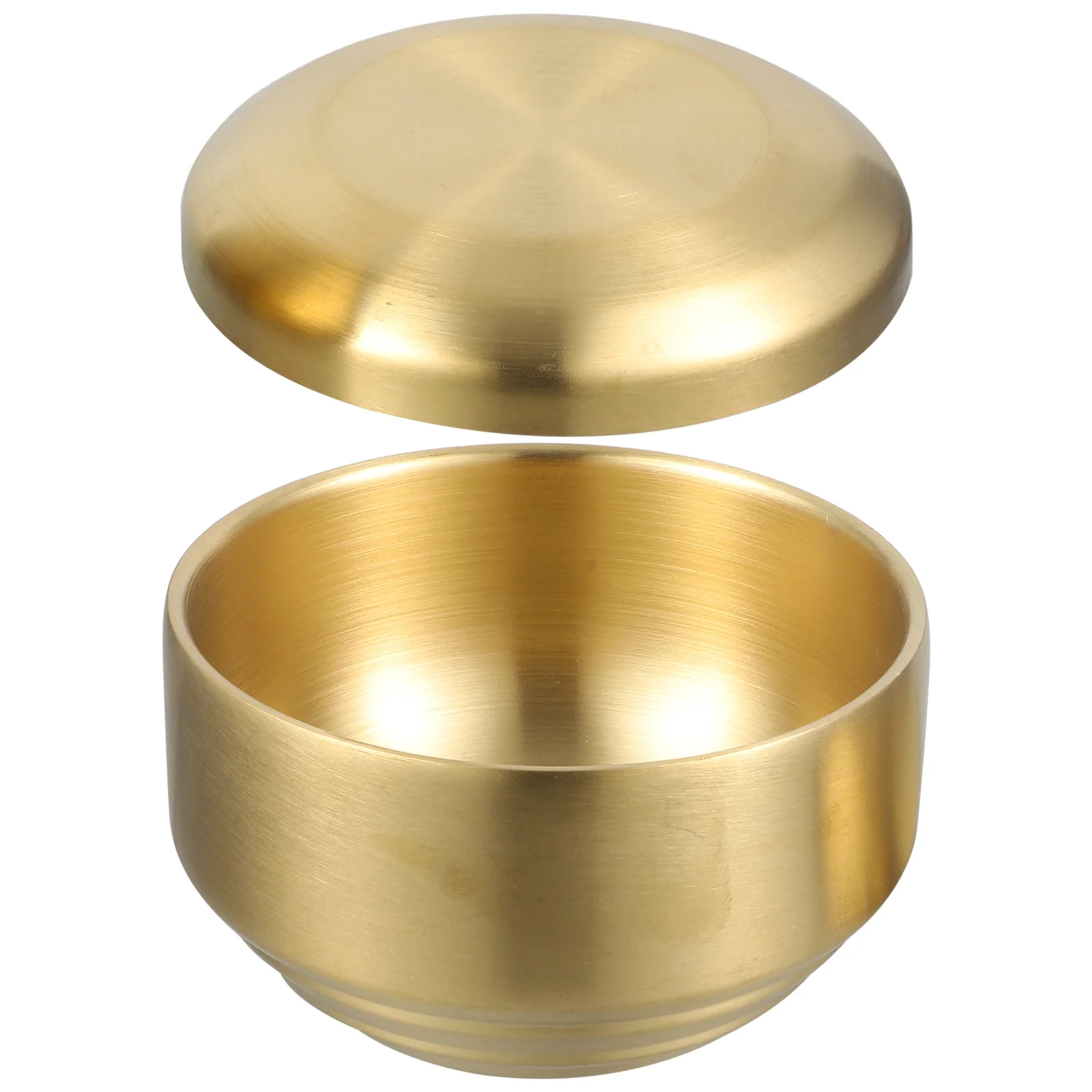 

Covered Soup Bowl Multi-use Rice Bowl Stainless Steel Rice Bowl Kitchen Soup Bowl