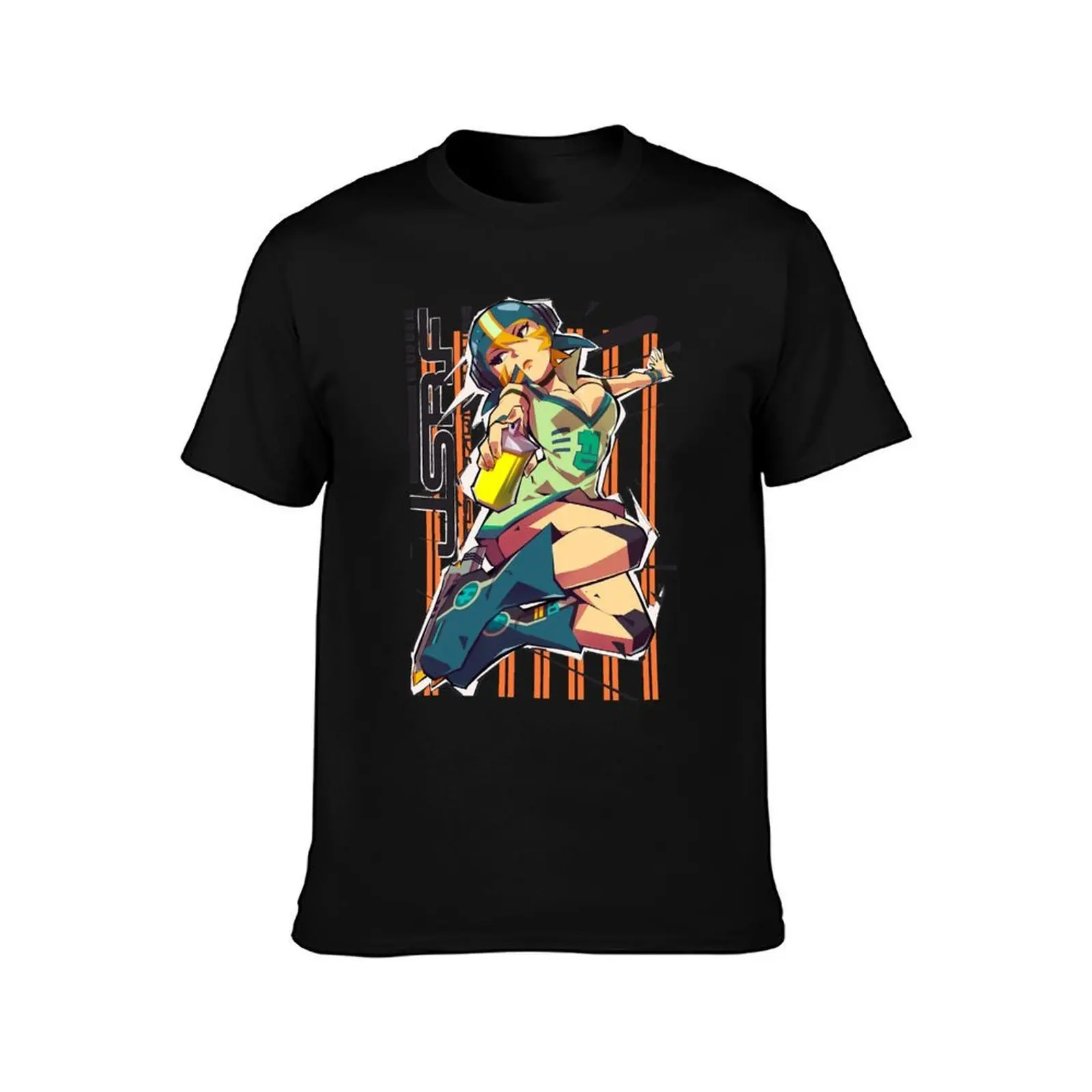Фото Игра Jet Set Radio от Smilebit: управление группой молодежи, использующих роликовые коньки, для игры в футболку-тетрадку. №2