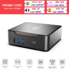 WooYi GK3V мини-ПК игровой Intel Celeron J4125 8 Гб DDR4 128 ГБ256 Гб Windows 11 Pro лицензированный HDMI VGA Win 10 компьютер Linux NUC