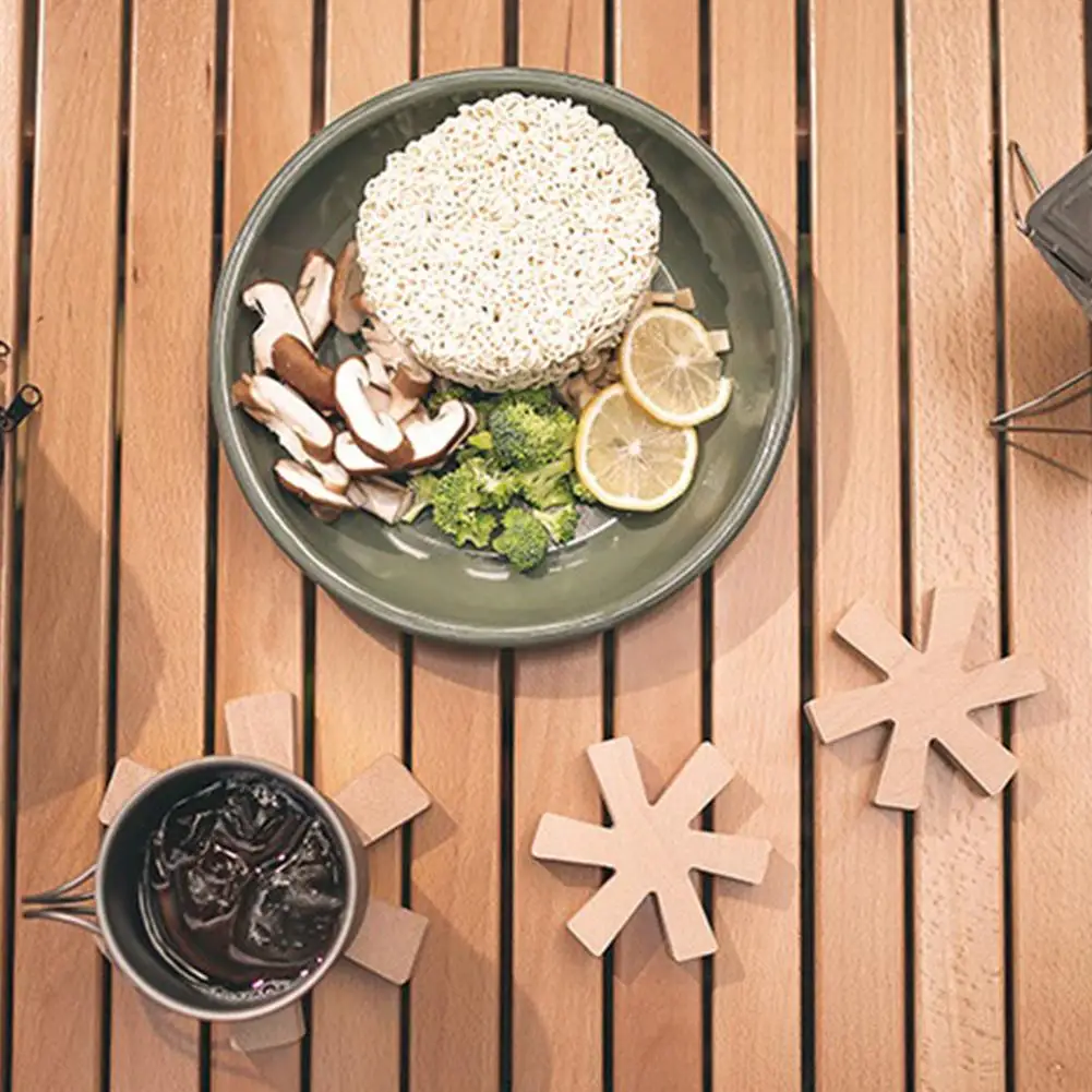 Уличный изоляционный коврик для кемпинга пикника снежинки чугунный стола с