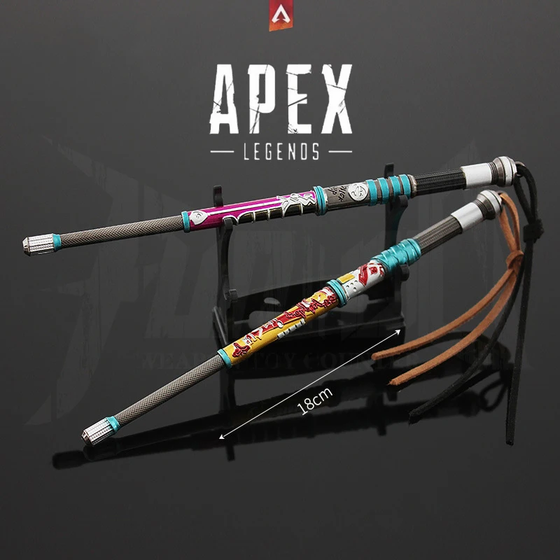 Электрическая гигиеническая дубинка Apex Legends 18 см модель оружия из сплава детские