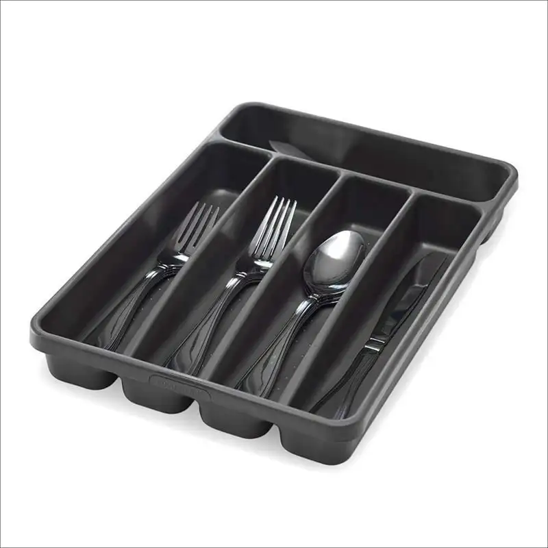 

Five Compartment Cutlery Tray, Granite