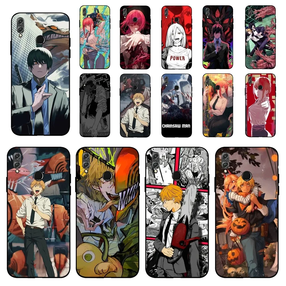 

Chainsaw Man Phone Case For Huawei Honor 10 lite 9 20 7A pro 9X pro 30 pro 50 pro 60 pro 70 pro plus