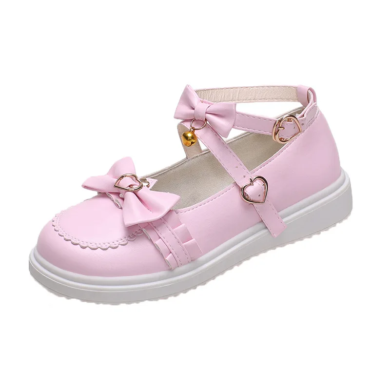 

Туфли мягкие кожаные с кружевом и круглым носком, на низком каблуке