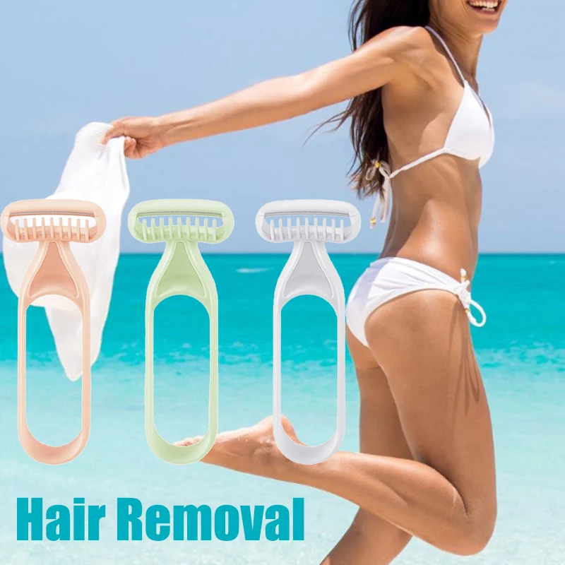 

Женский нож для подмышек, нож для защиты от микросетки и бритья, эпилятор для волос, ластик, безопасное безболезненное удаление волос, инстр...