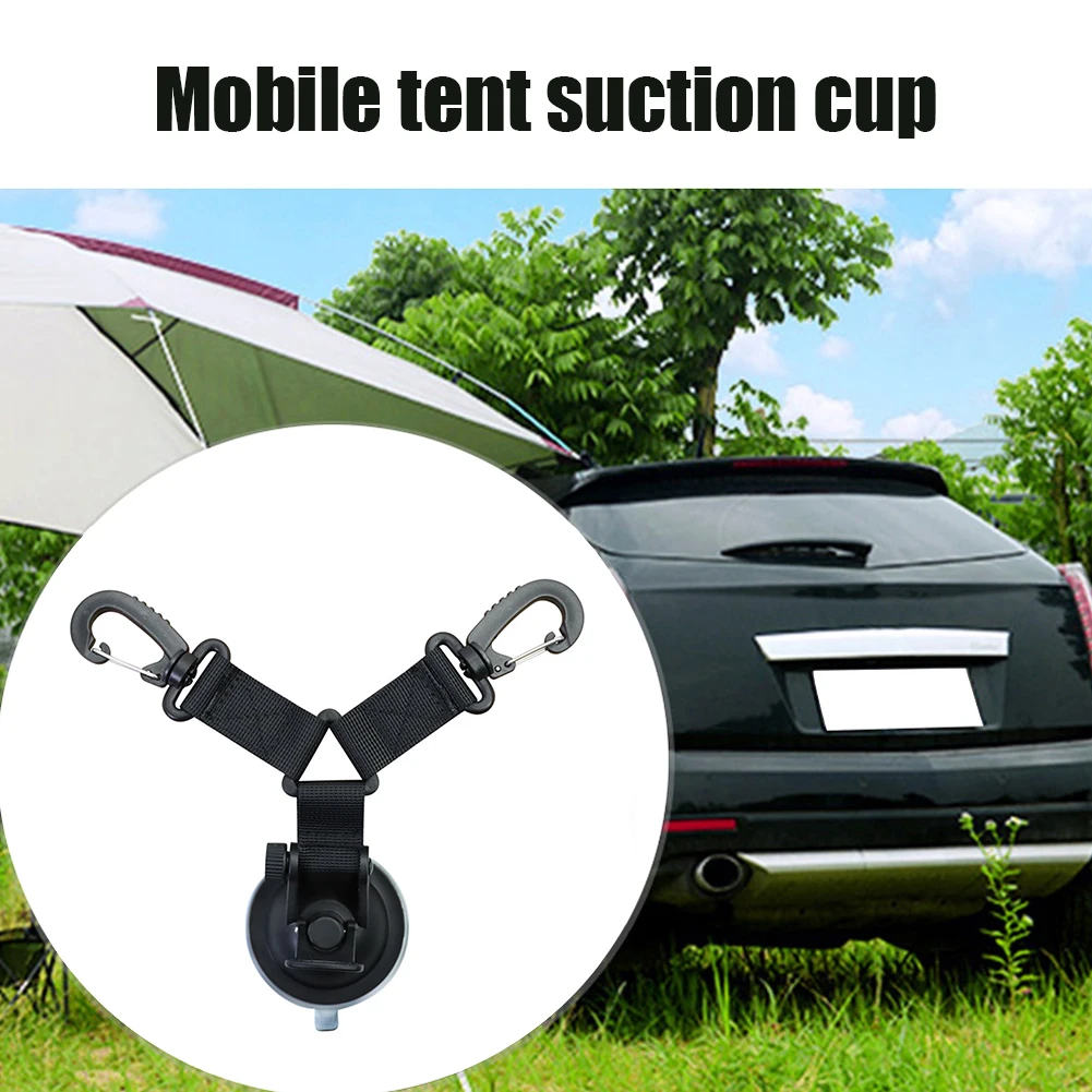 Car Tent Suction Cup Multi-Purpose Tarp Awning Sucker Buckle for Camping Home