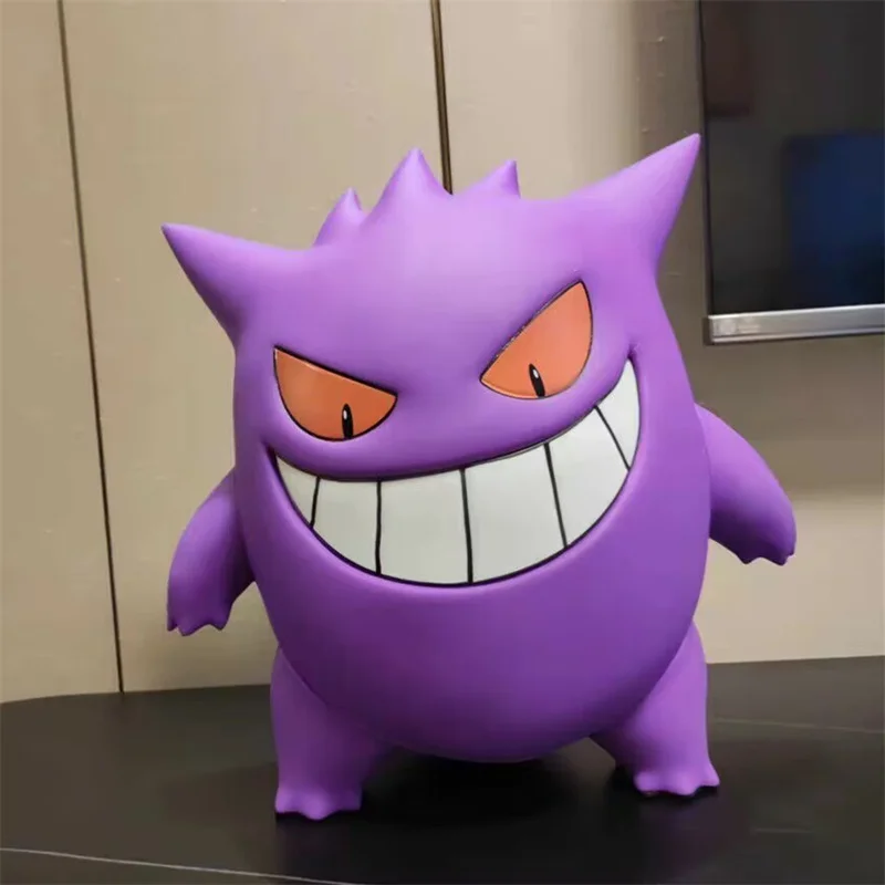 Фигурка героя аниме Покемон гэнгар кукла с улыбающимся лицом для косплея