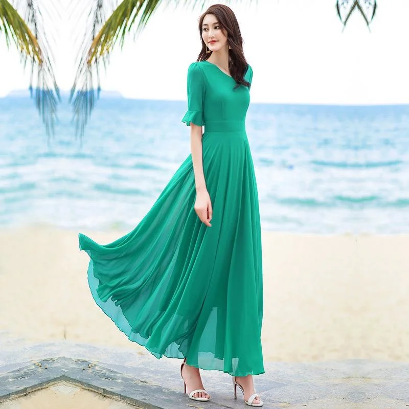 

Summer for Women Casual 2023 White Beach Boho Dress Female Long Elegant Ladies Dresses Clothes 4xl Vestidos Pph5090