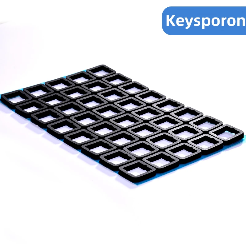 Mechanical Keyboard Mute Sandwich Cotton 120Pcs 3.5mm Single Switch Foam Silencer Sound Dampeners Between PCB Positioning Plate