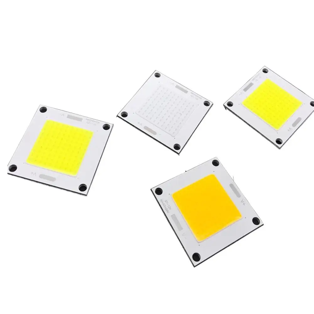 

50W 40X40mm LED Light Chip COB Integrated LED Lamp Beads DIY Floodlight Spotlight Bulb Diy Lighting