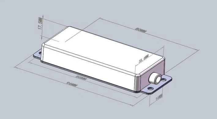 Полупроводниковый считыватель 134 2 кГц транспондер Modbus RTU HDX фиксированный чипов