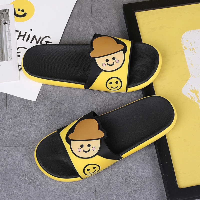 

Мужские сандалии для ванной комнаты, повседневные шлепанцы для мальчиков, цвет синий/серый