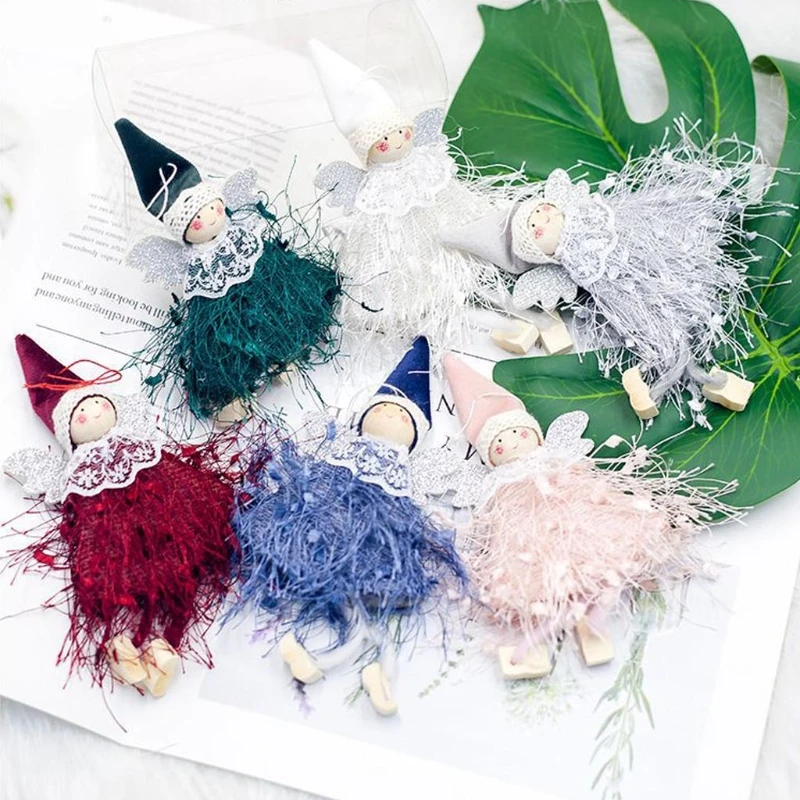 

Украшение для новогодней елки, ангел для кукол, украшения для спальни, камина, стена C7AD