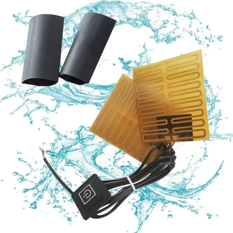 

Нагревательная ручка для мотоцикла, электрическая грелка для рук, нагревательные захваты, накладки с подогревом с USB интерфейсом, универсальный захват для зимы