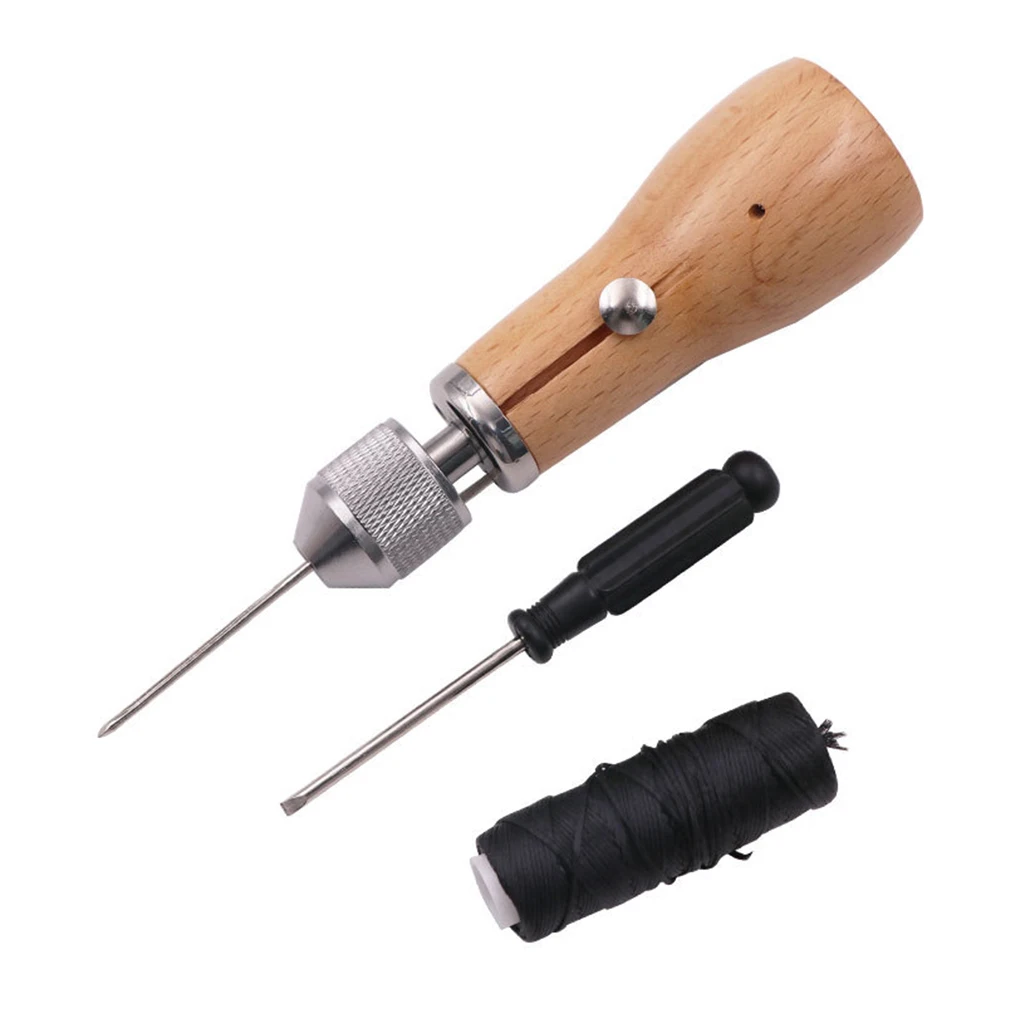 

Профессиональный инструмент для быстрого шитья кожи